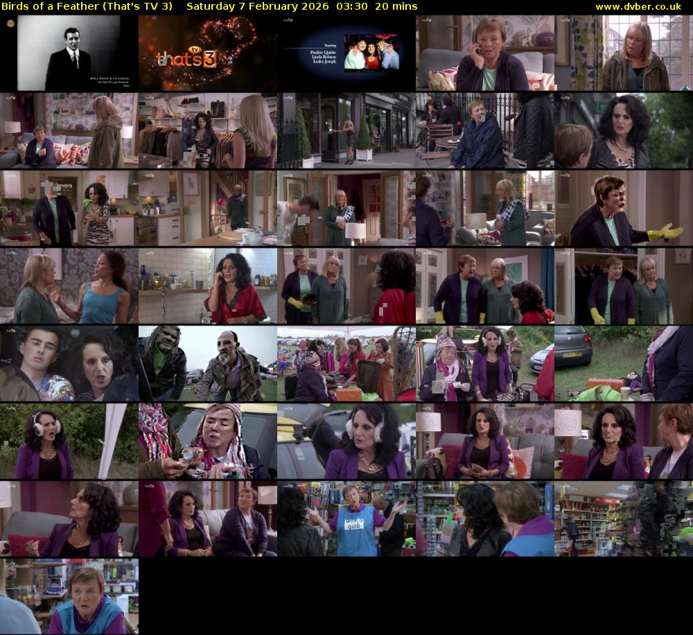 Birds of a Feather (That's TV 3) Saturday 7 February 2026 03:30 - 03:50