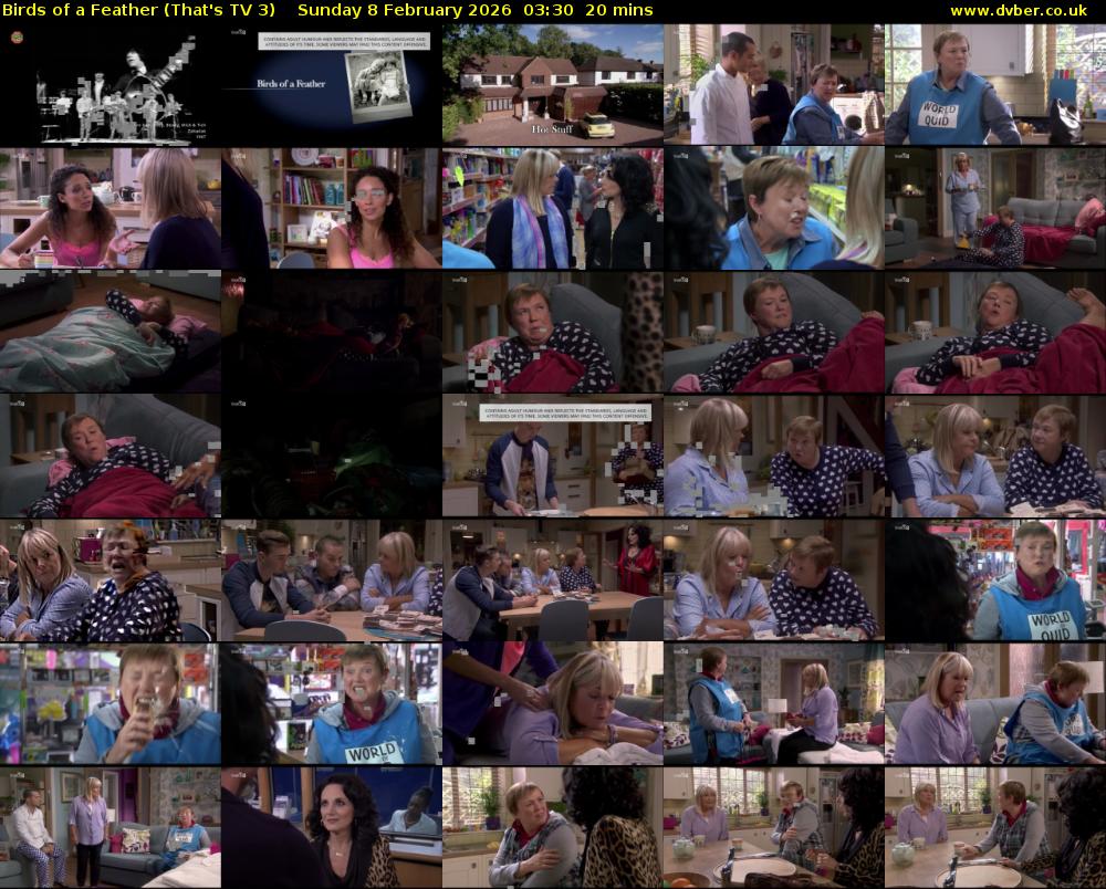 Birds of a Feather (That's TV 3) Sunday 8 February 2026 03:30 - 03:50