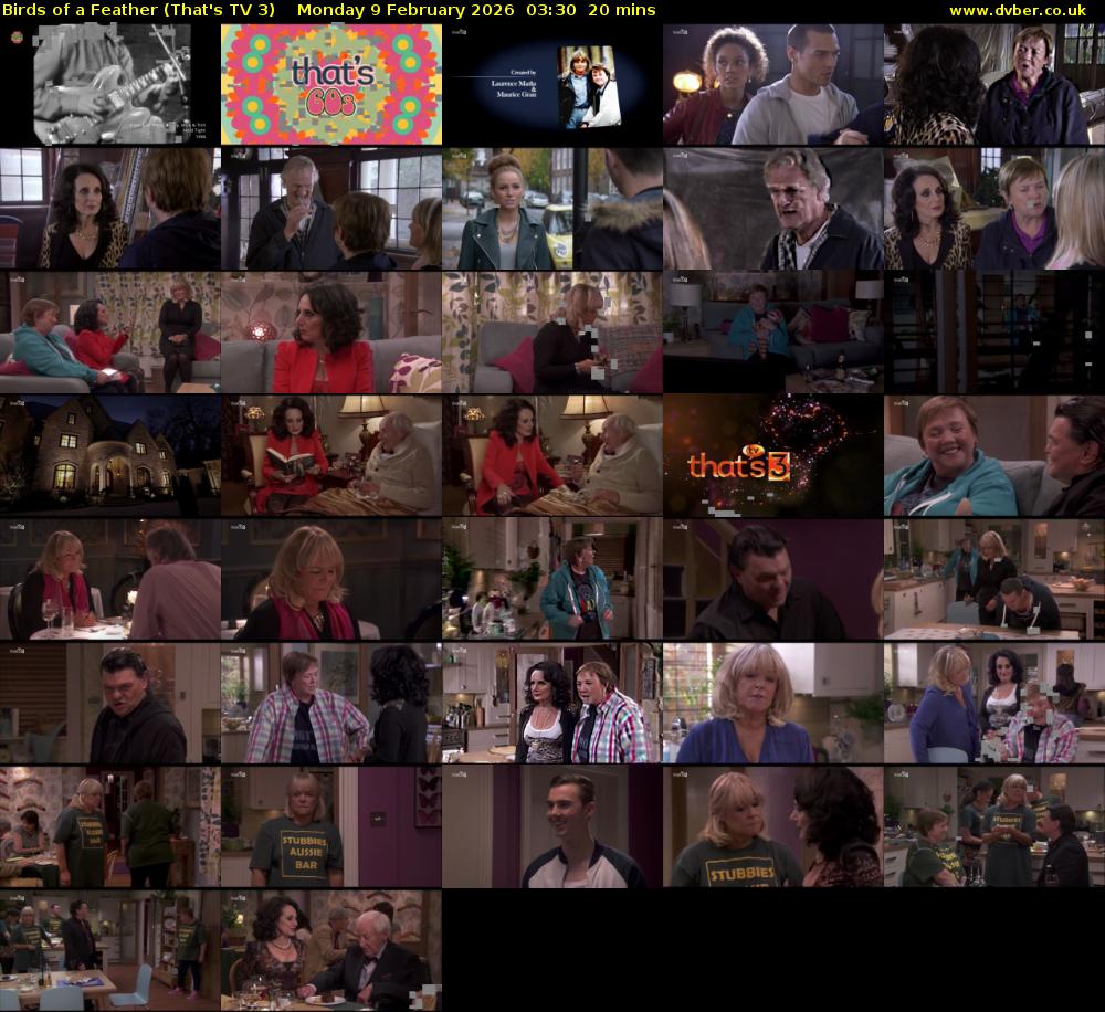 Birds of a Feather (That's TV 3) Monday 9 February 2026 03:30 - 03:50