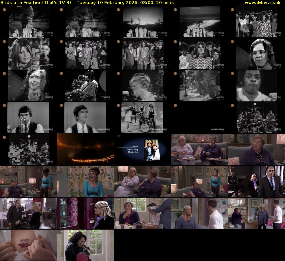 Birds of a Feather (That's TV 3) Tuesday 10 February 2026 03:00 - 03:20