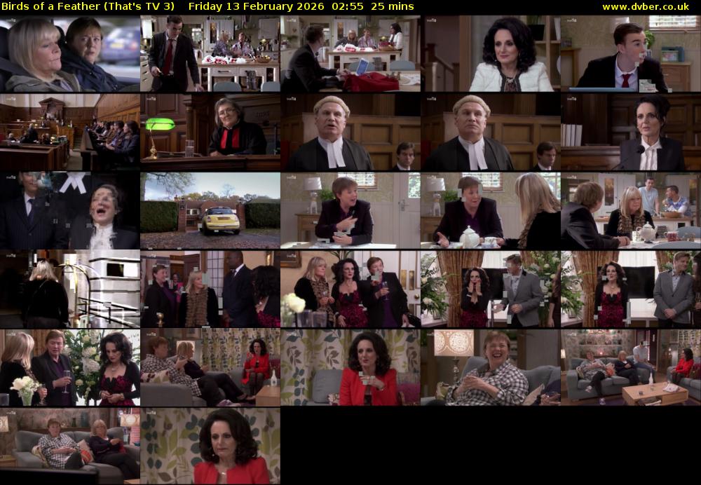 Birds of a Feather (That's TV 3) Friday 13 February 2026 02:55 - 03:20