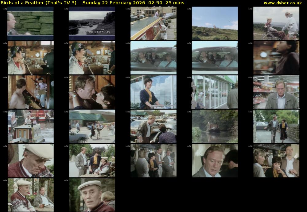 Birds of a Feather (That's TV 3) Sunday 22 February 2026 02:50 - 03:15