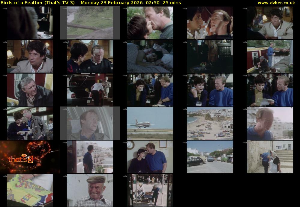 Birds of a Feather (That's TV 3) Monday 23 February 2026 02:50 - 03:15