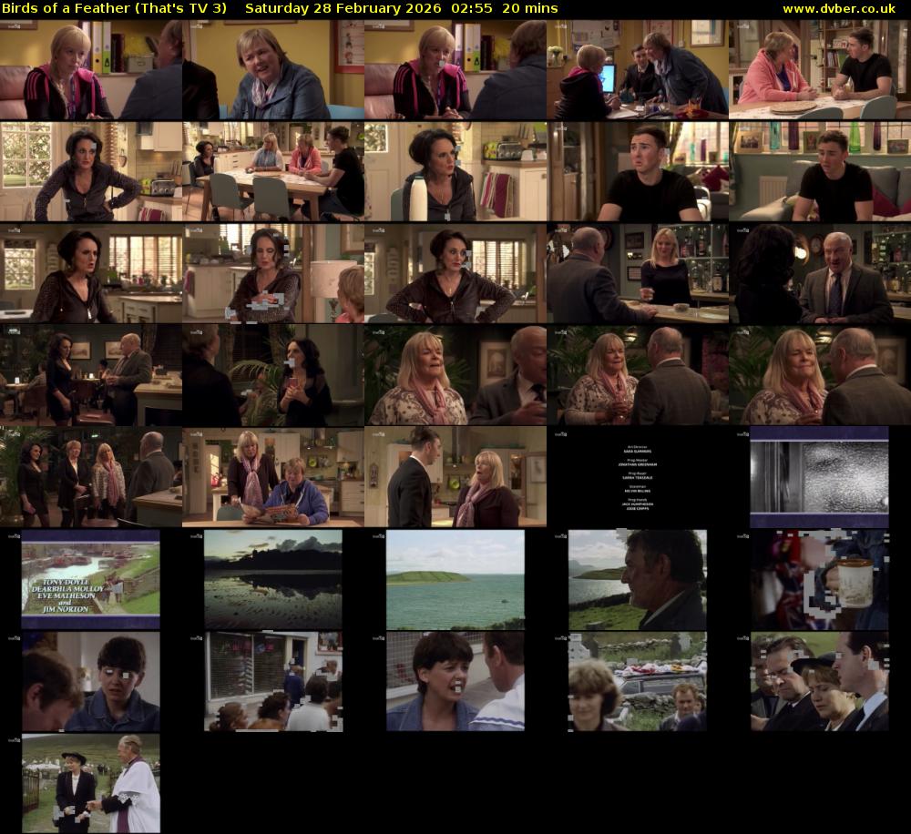 Birds of a Feather (That's TV 3) Saturday 28 February 2026 02:55 - 03:15