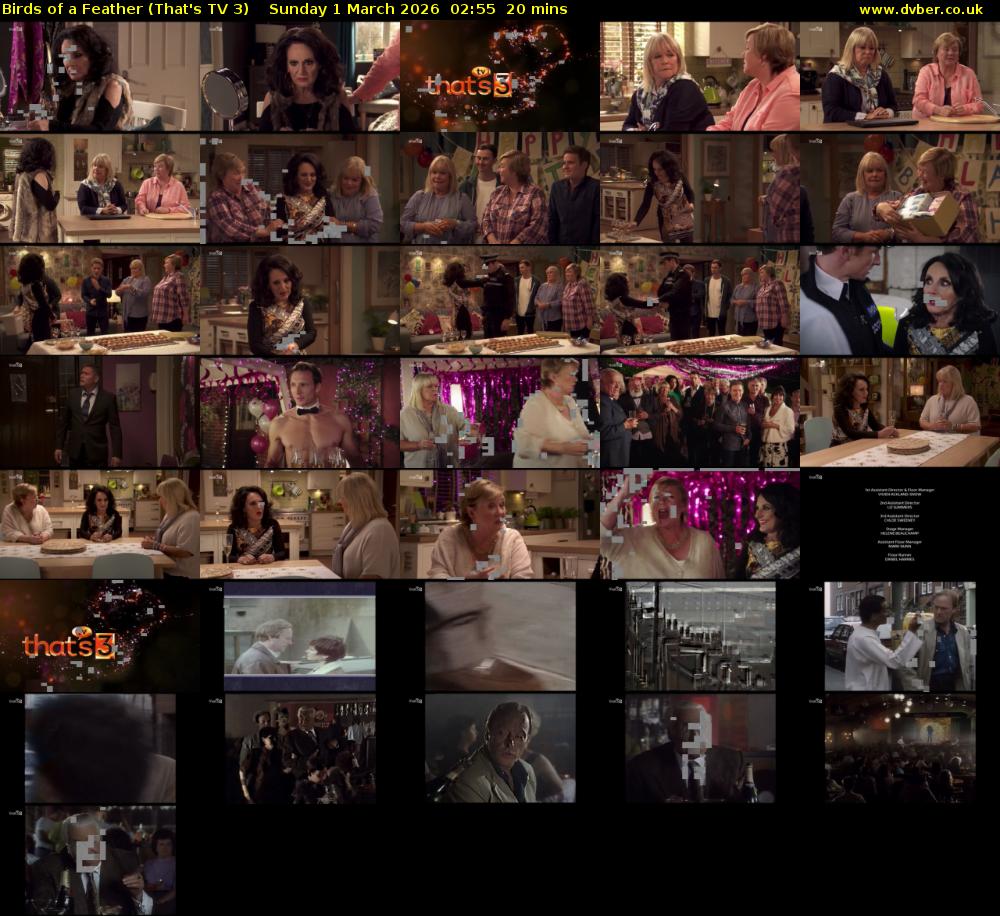 Birds of a Feather (That's TV 3) Sunday 1 March 2026 02:55 - 03:15