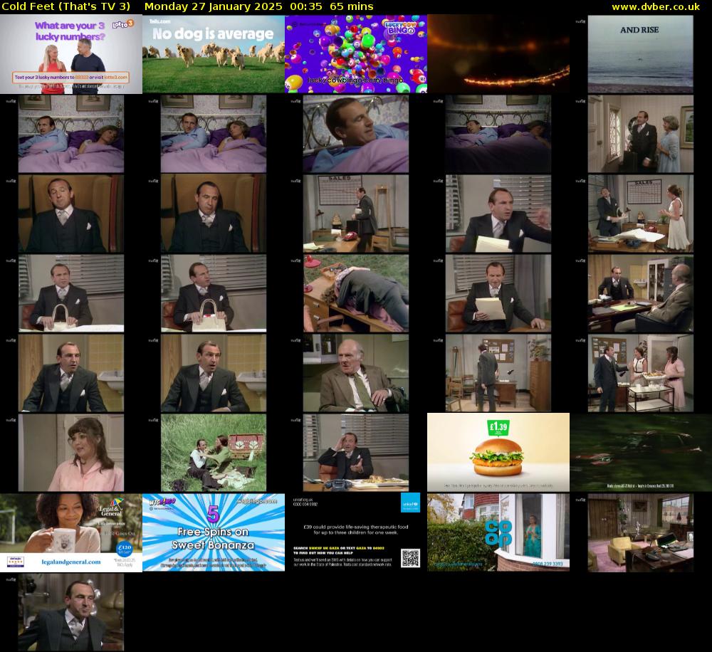 Cold Feet (That's TV 3) Monday 27 January 2025 00:35 - 01:40