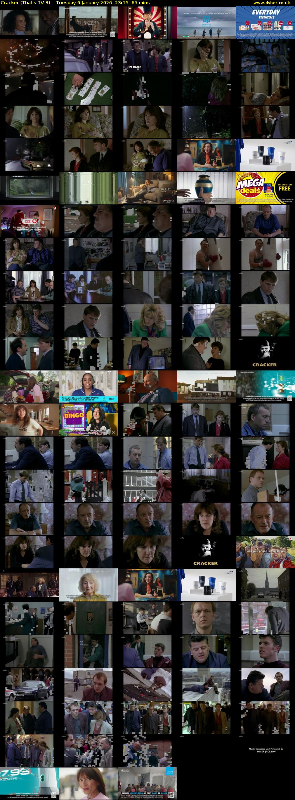 Cracker (That's TV 3) Tuesday 6 January 2026 23:15 - 00:20
