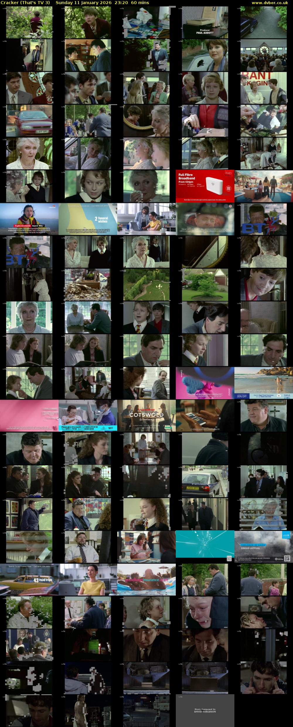Cracker (That's TV 3) Sunday 11 January 2026 23:20 - 00:20