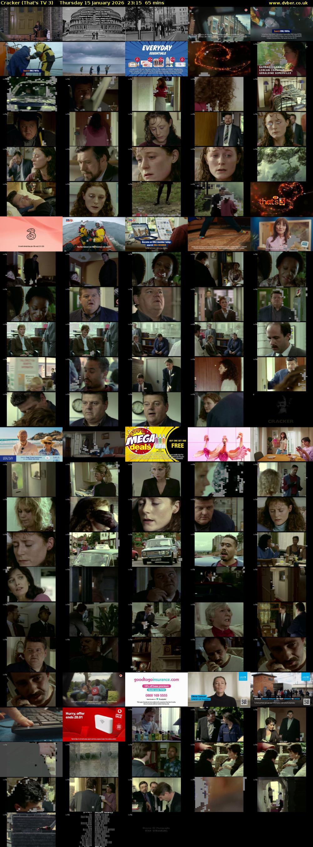 Cracker (That's TV 3) Thursday 15 January 2026 23:15 - 00:20