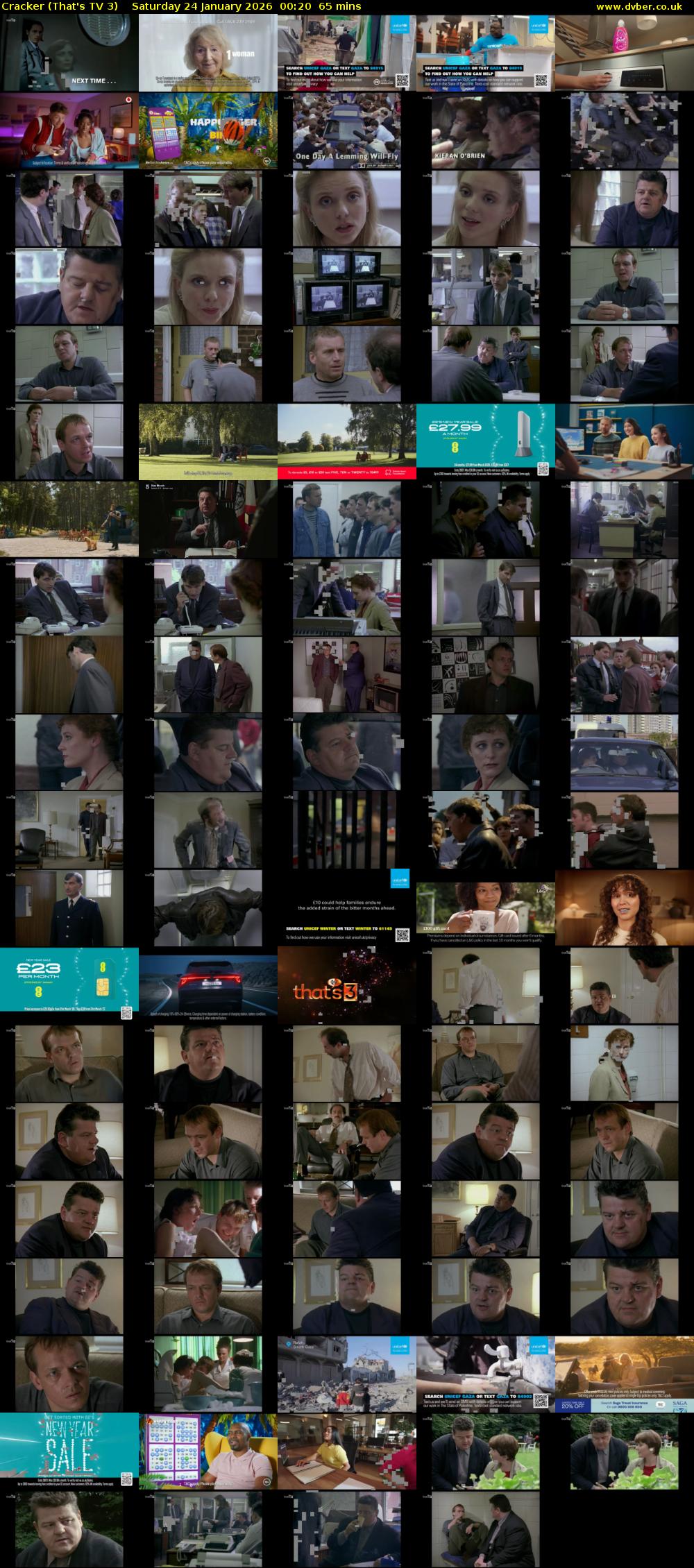 Cracker (That's TV 3) Saturday 24 January 2026 00:20 - 01:25
