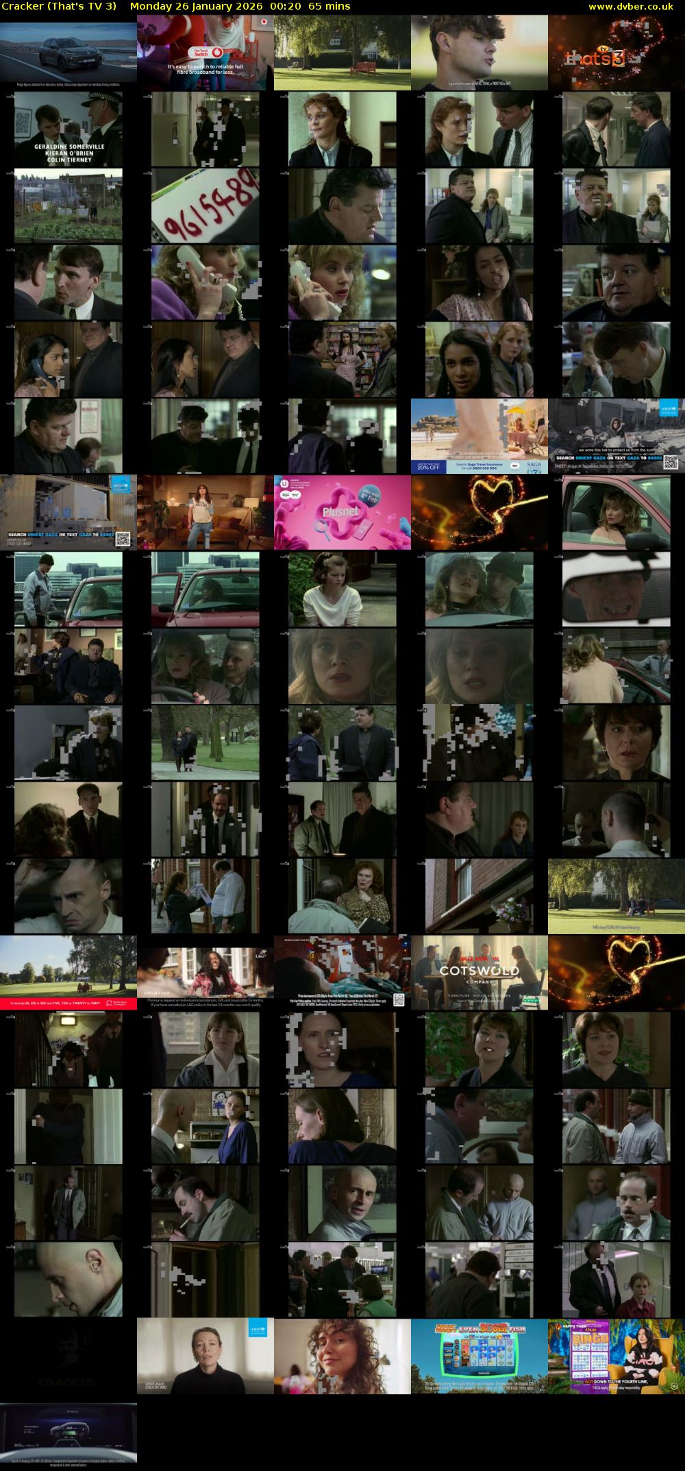 Cracker (That's TV 3) Monday 26 January 2026 00:20 - 01:25