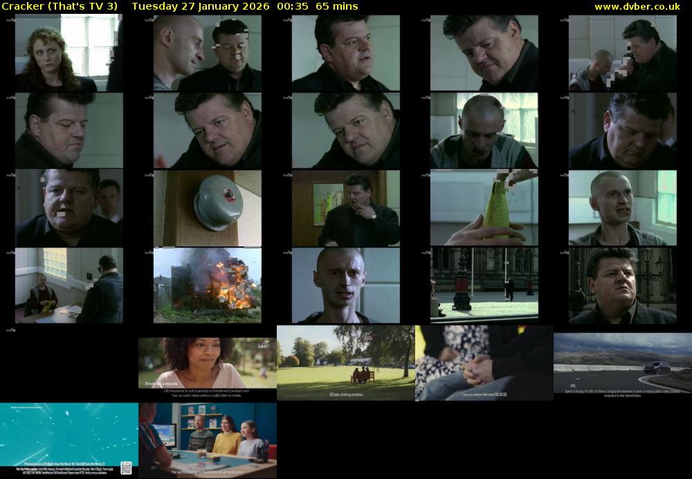 Cracker (That's TV 3) Tuesday 27 January 2026 00:35 - 01:40