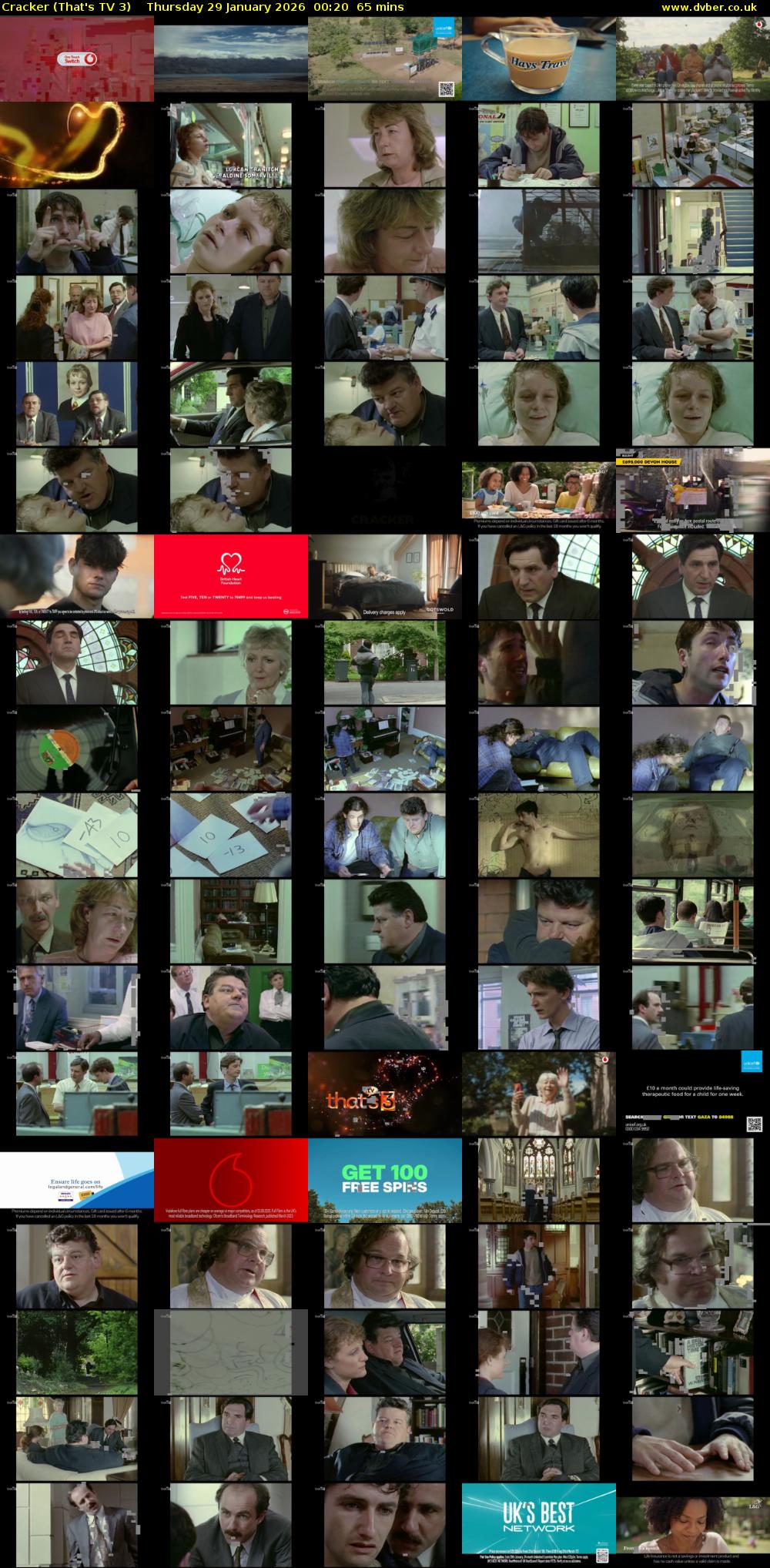 Cracker (That's TV 3) Thursday 29 January 2026 00:20 - 01:25