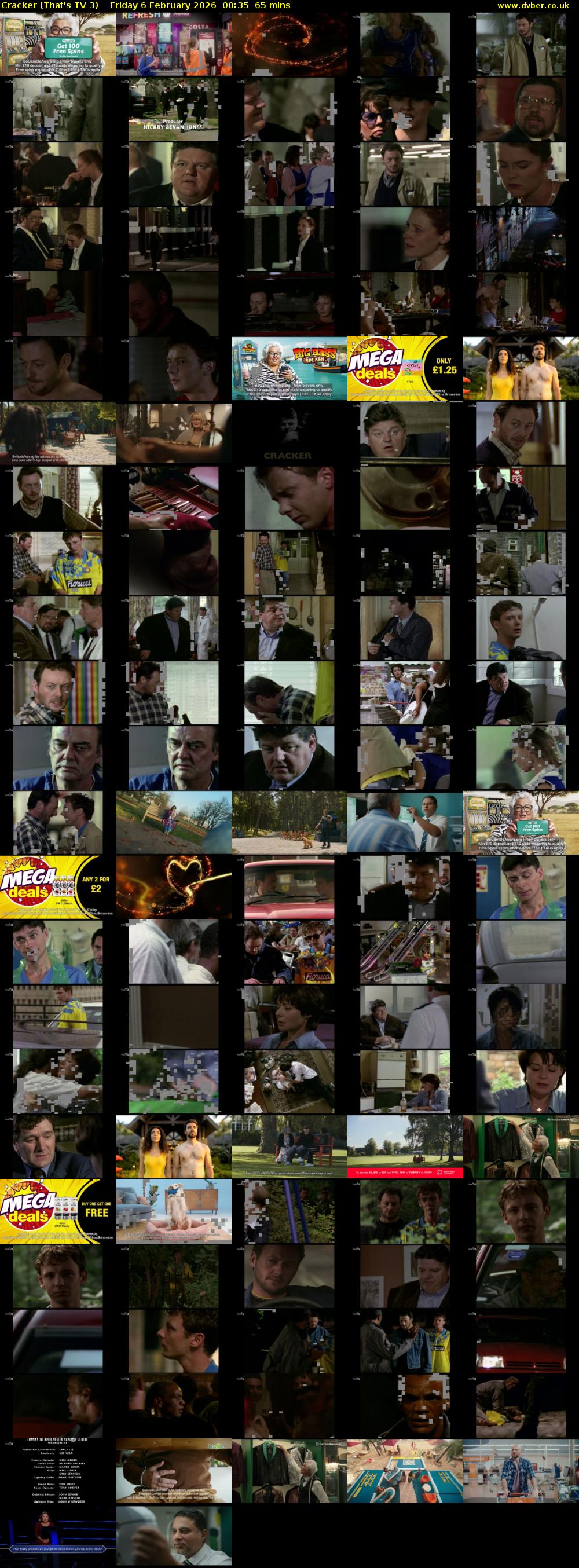 Cracker (That's TV 3) Friday 6 February 2026 00:35 - 01:40