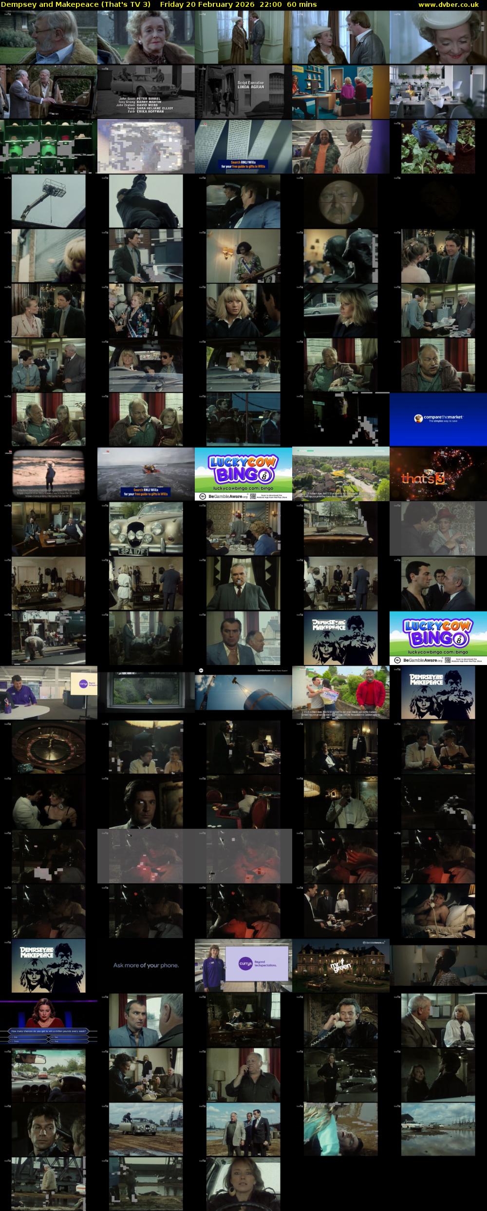 Dempsey and Makepeace (That's TV 3) Friday 20 February 2026 22:00 - 23:00