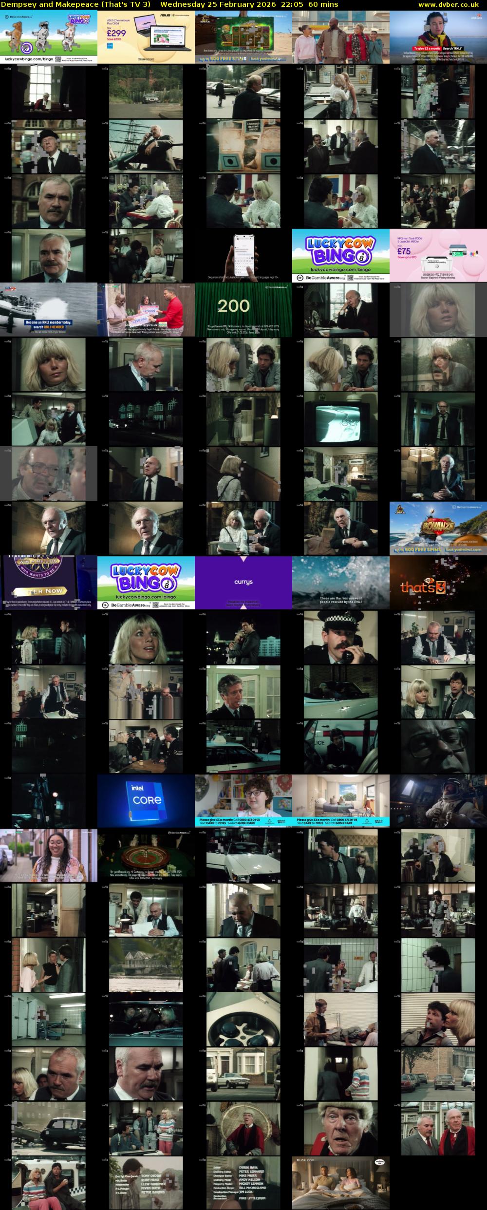 Dempsey and Makepeace (That's TV 3) Wednesday 25 February 2026 22:05 - 23:05