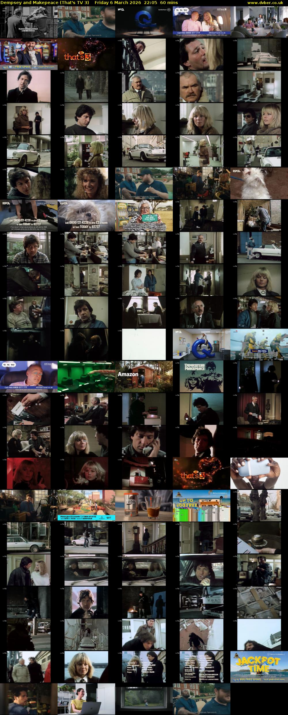 Dempsey and Makepeace (That's TV 3) Friday 6 March 2026 22:05 - 23:05