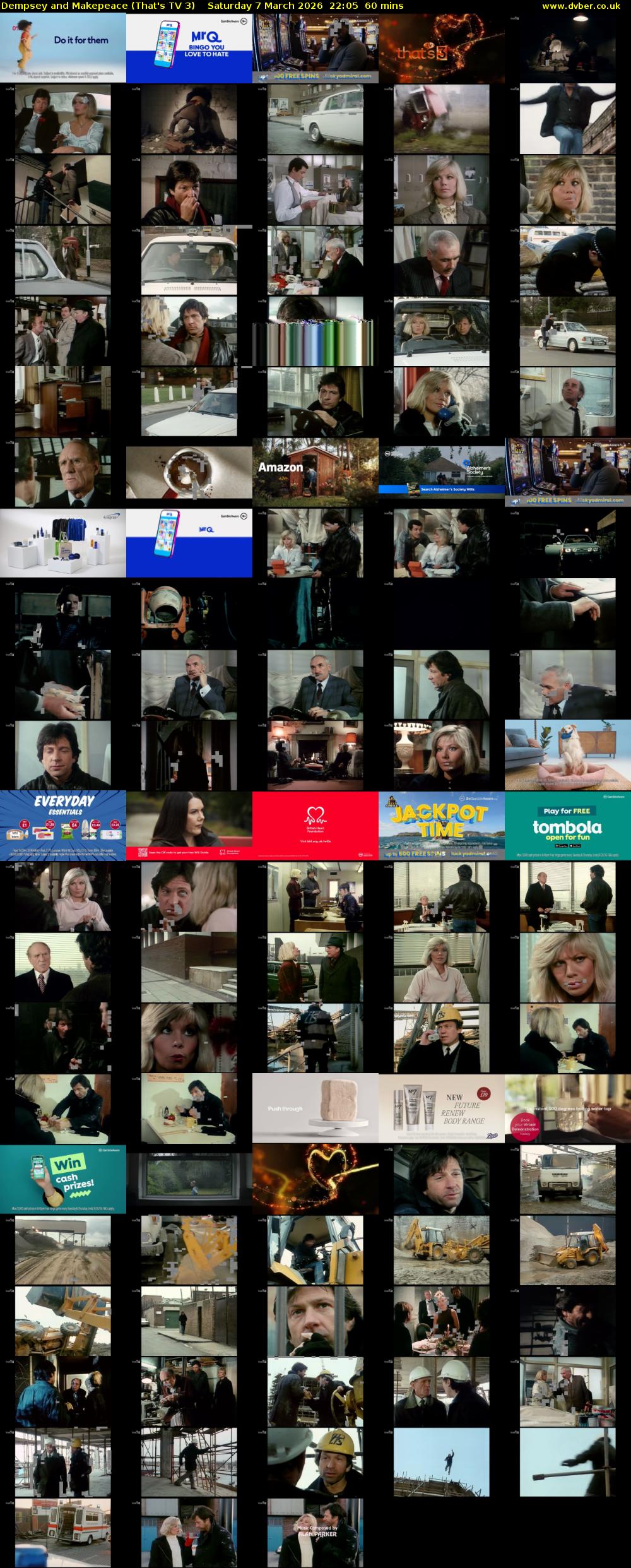 Dempsey and Makepeace (That's TV 3) Saturday 7 March 2026 22:05 - 23:05