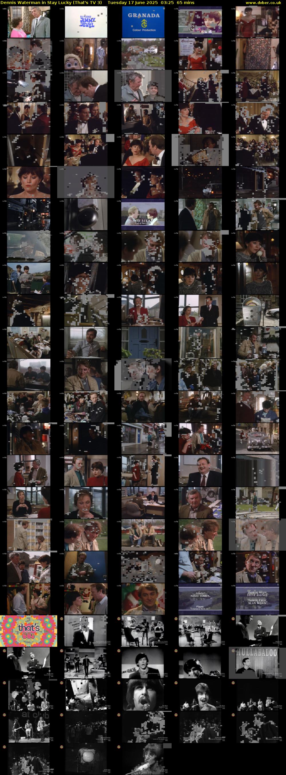 Dennis Waterman in Stay Lucky (That's TV 3) Tuesday 17 June 2025 03:25 - 04:30