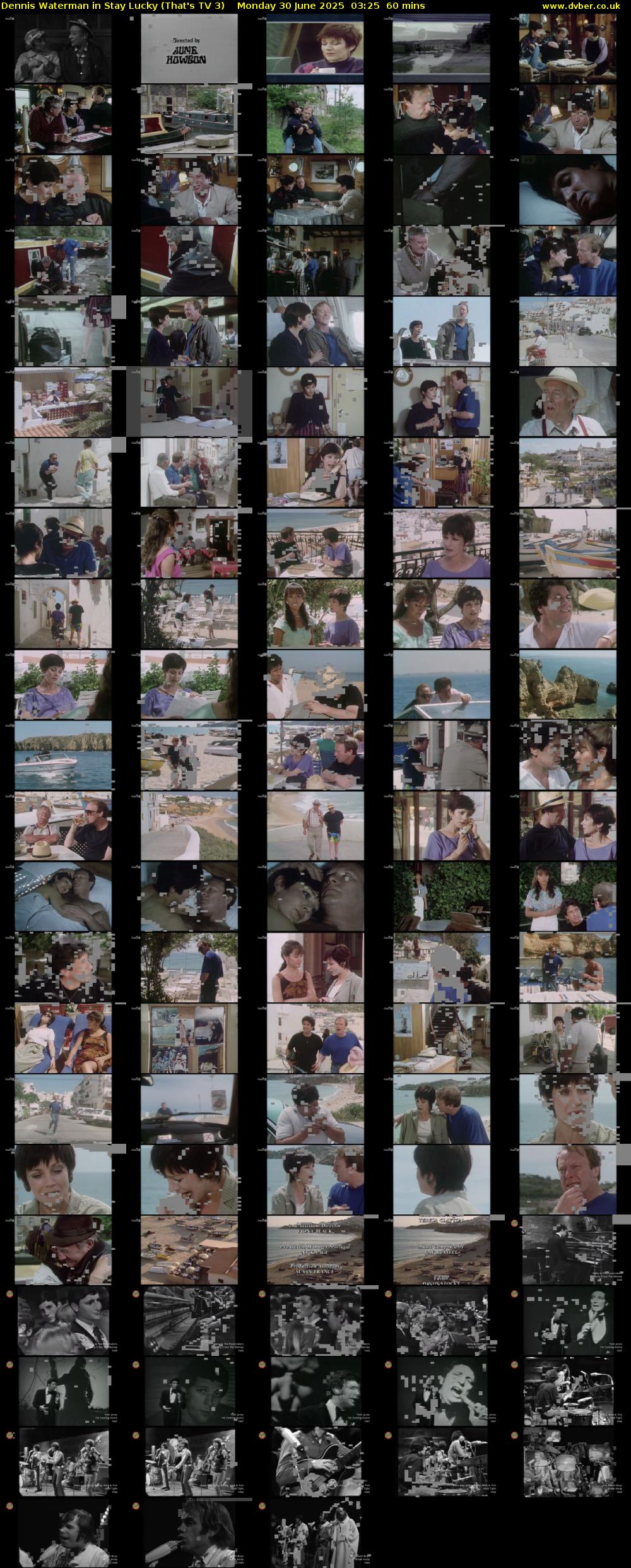 Dennis Waterman in Stay Lucky (That's TV 3) Monday 30 June 2025 03:25 - 04:25