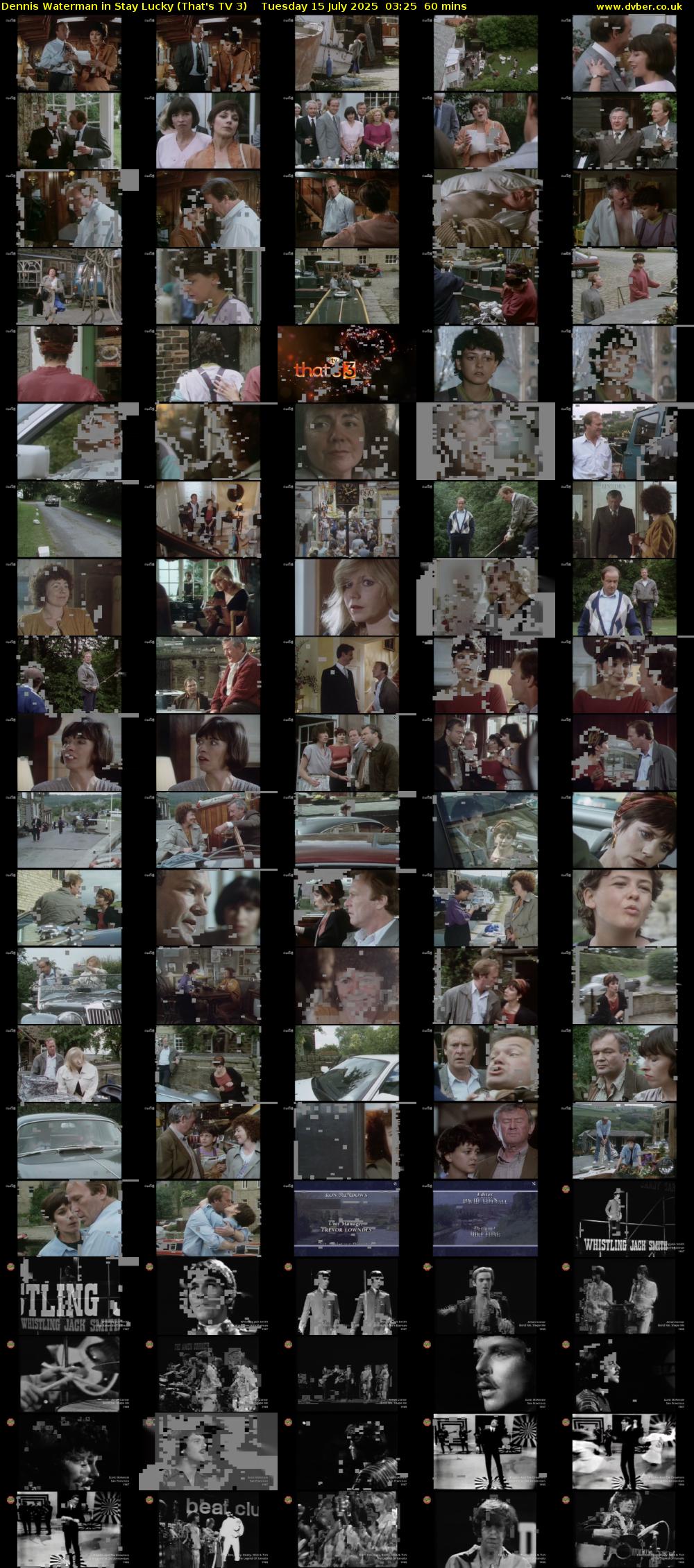 Dennis Waterman in Stay Lucky (That's TV 3) Tuesday 15 July 2025 03:25 - 04:25