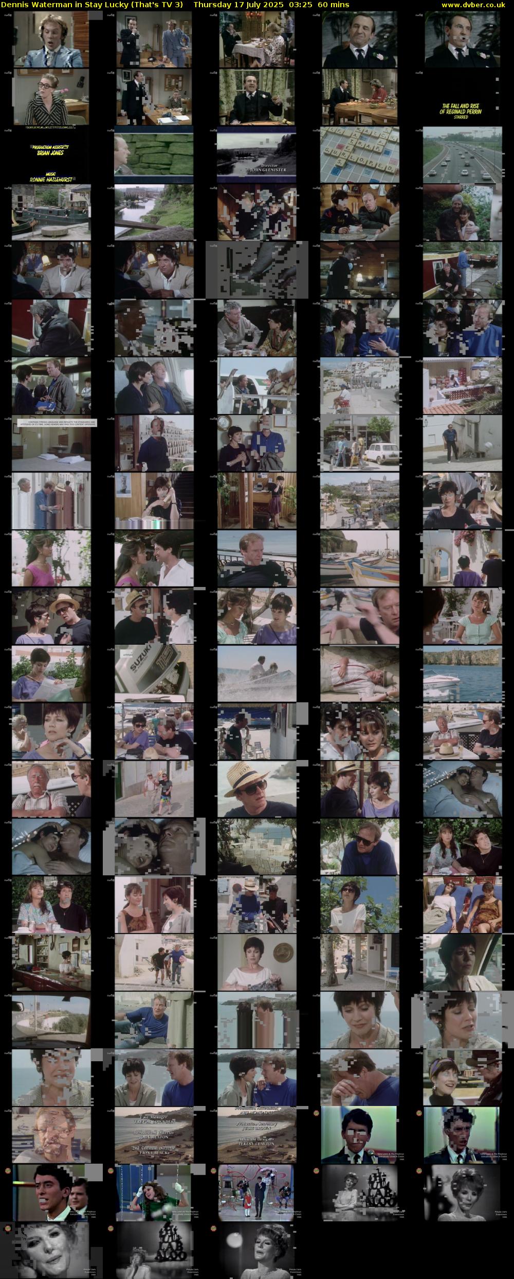 Dennis Waterman in Stay Lucky (That's TV 3) Thursday 17 July 2025 03:25 - 04:25