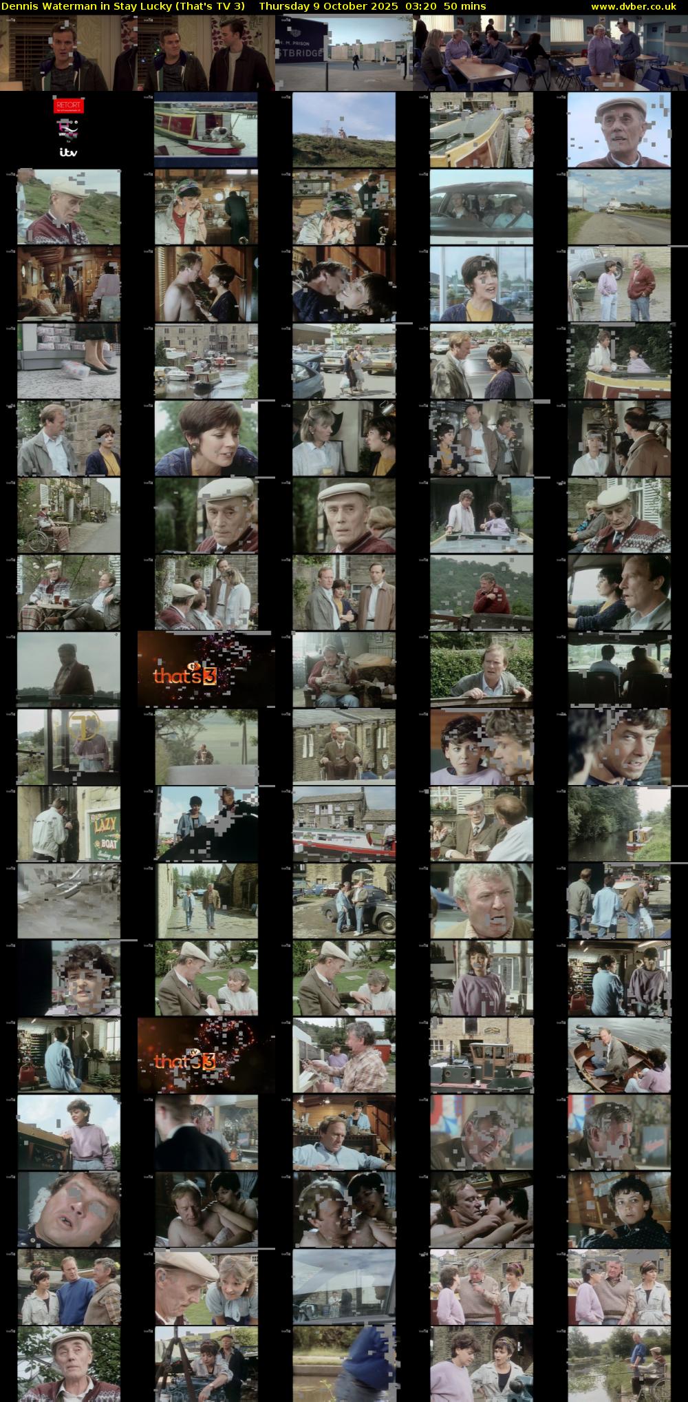 Dennis Waterman in Stay Lucky (That's TV 3) Thursday 9 October 2025 03:20 - 04:10