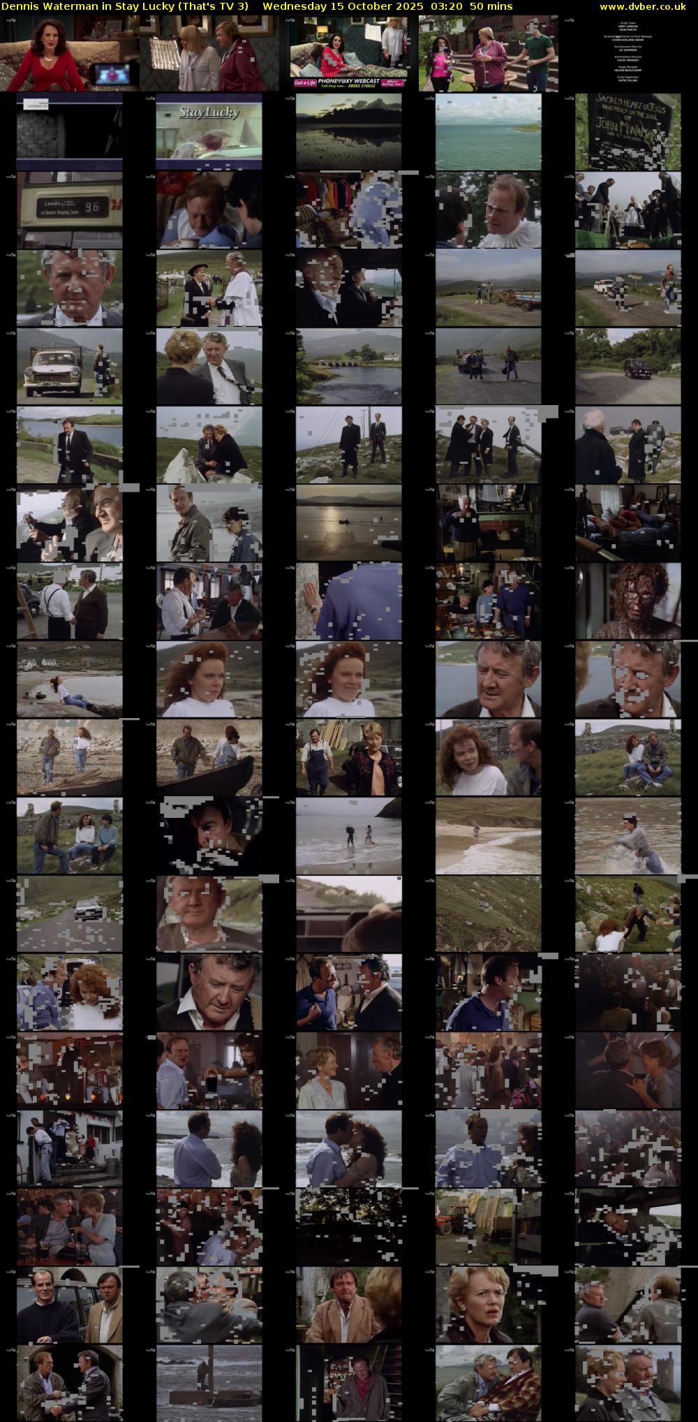 Dennis Waterman in Stay Lucky (That's TV 3) Wednesday 15 October 2025 03:20 - 04:10