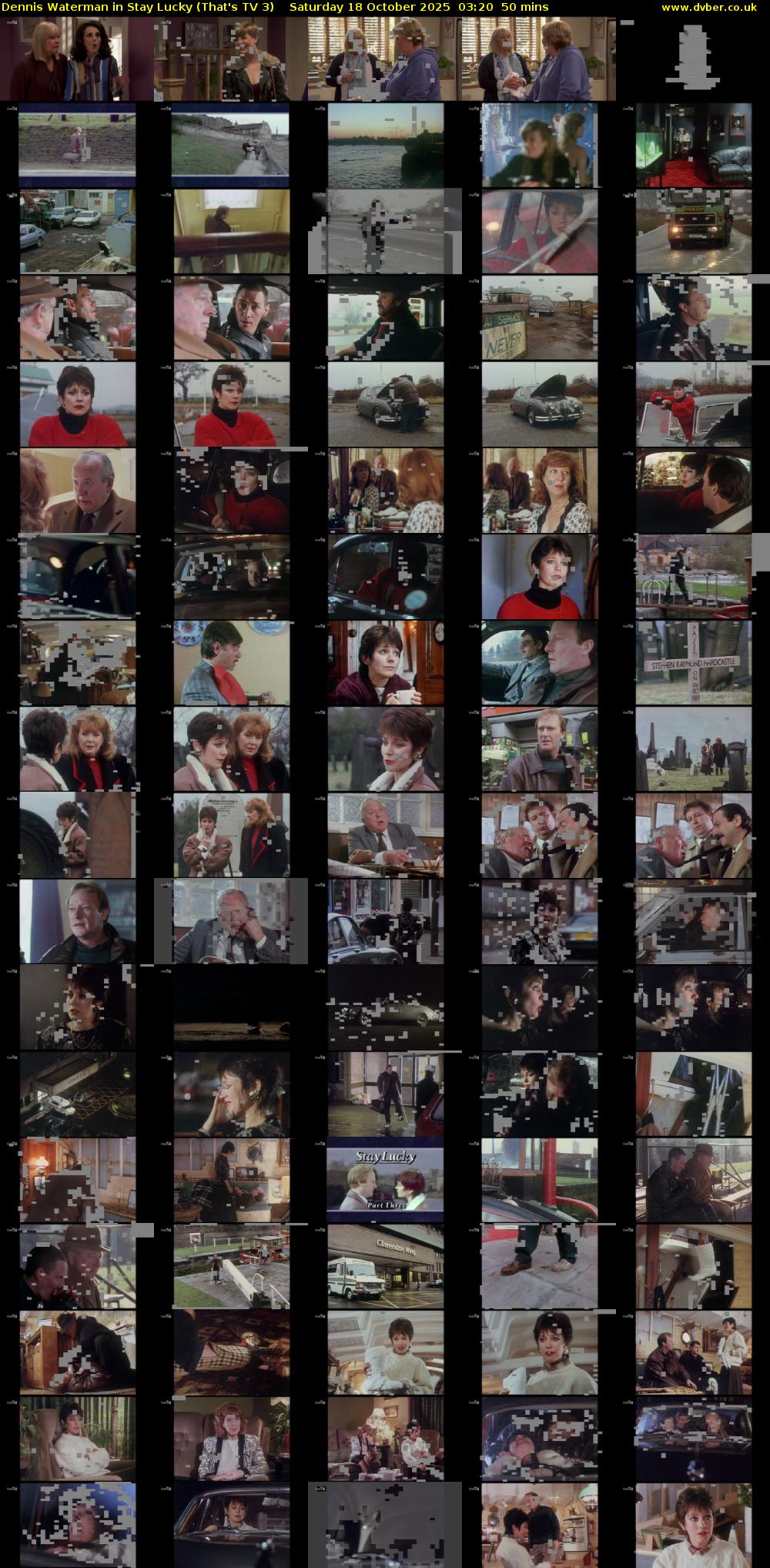 Dennis Waterman in Stay Lucky (That's TV 3) Saturday 18 October 2025 03:20 - 04:10