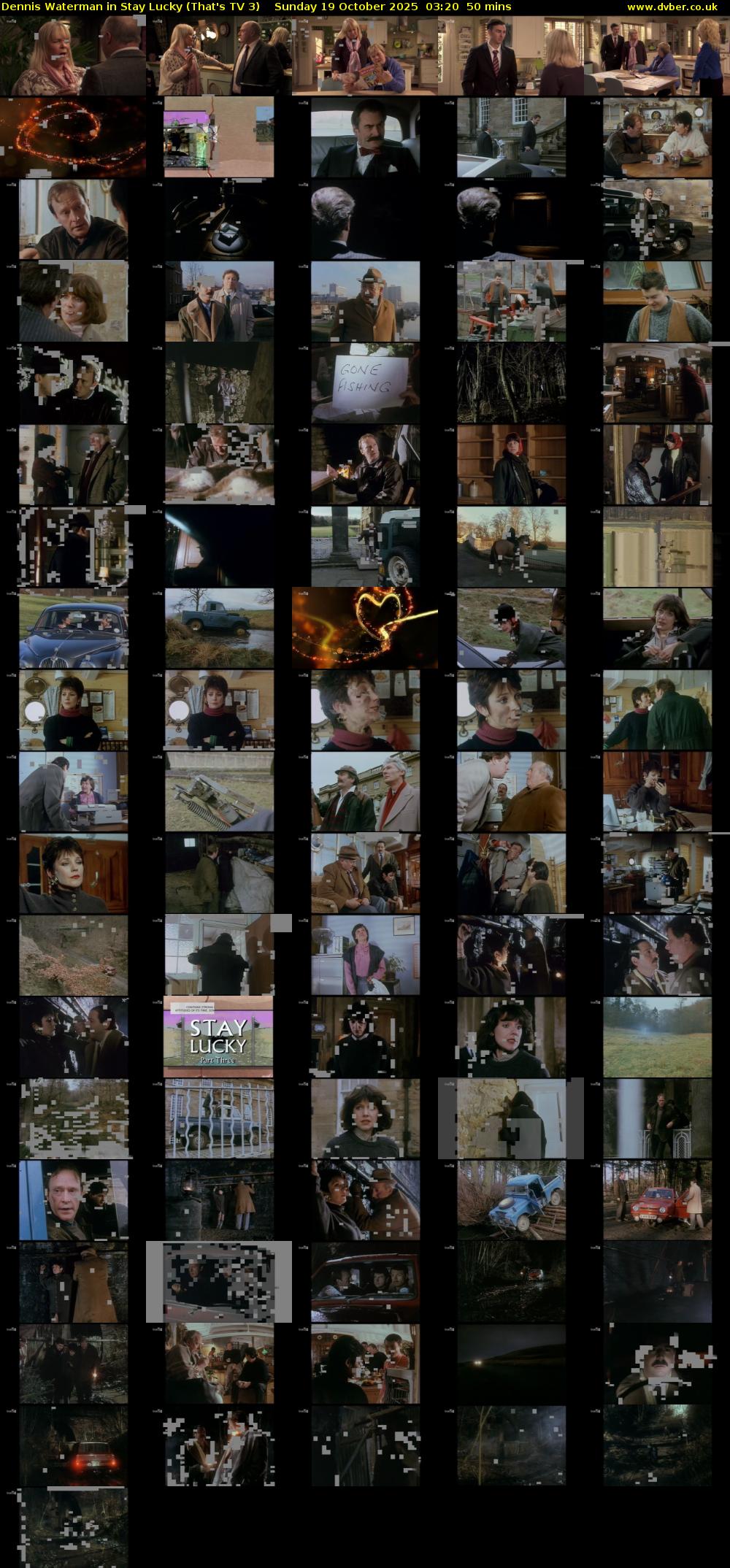 Dennis Waterman in Stay Lucky (That's TV 3) Sunday 19 October 2025 03:20 - 04:10