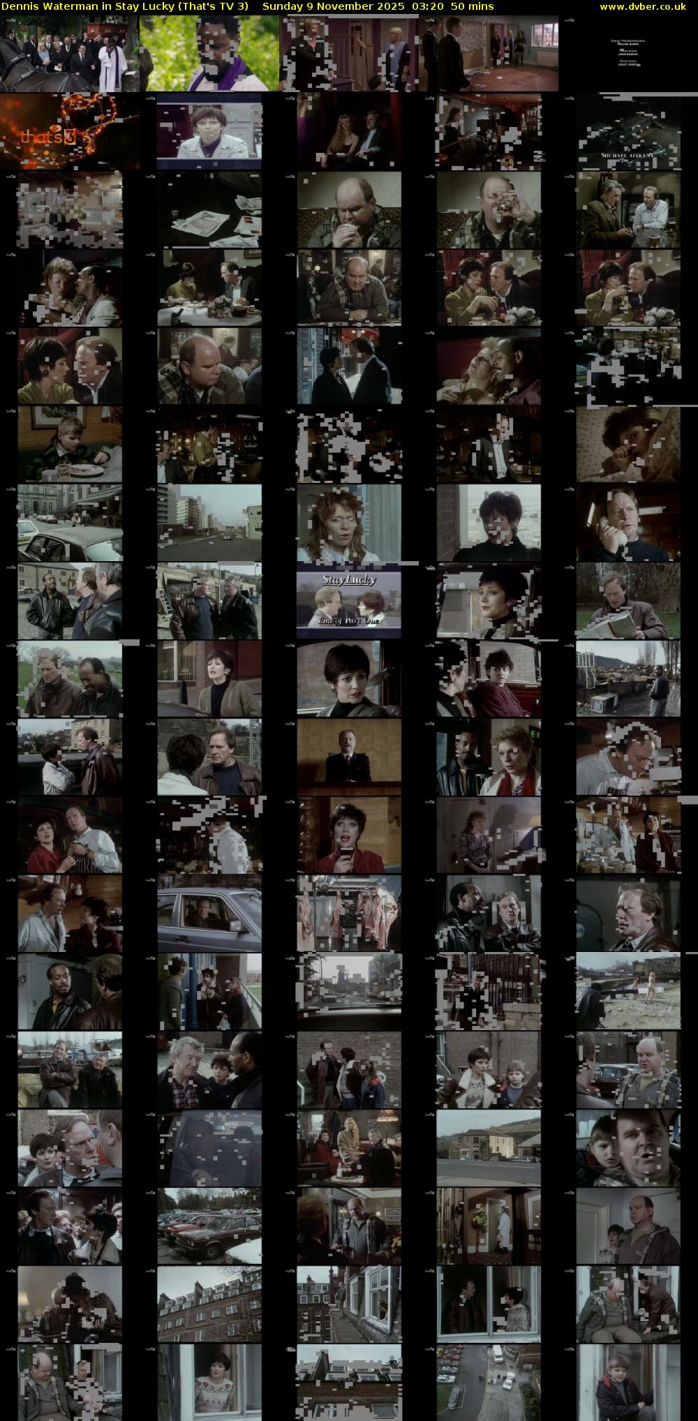 Dennis Waterman in Stay Lucky (That's TV 3) Sunday 9 November 2025 03:20 - 04:10