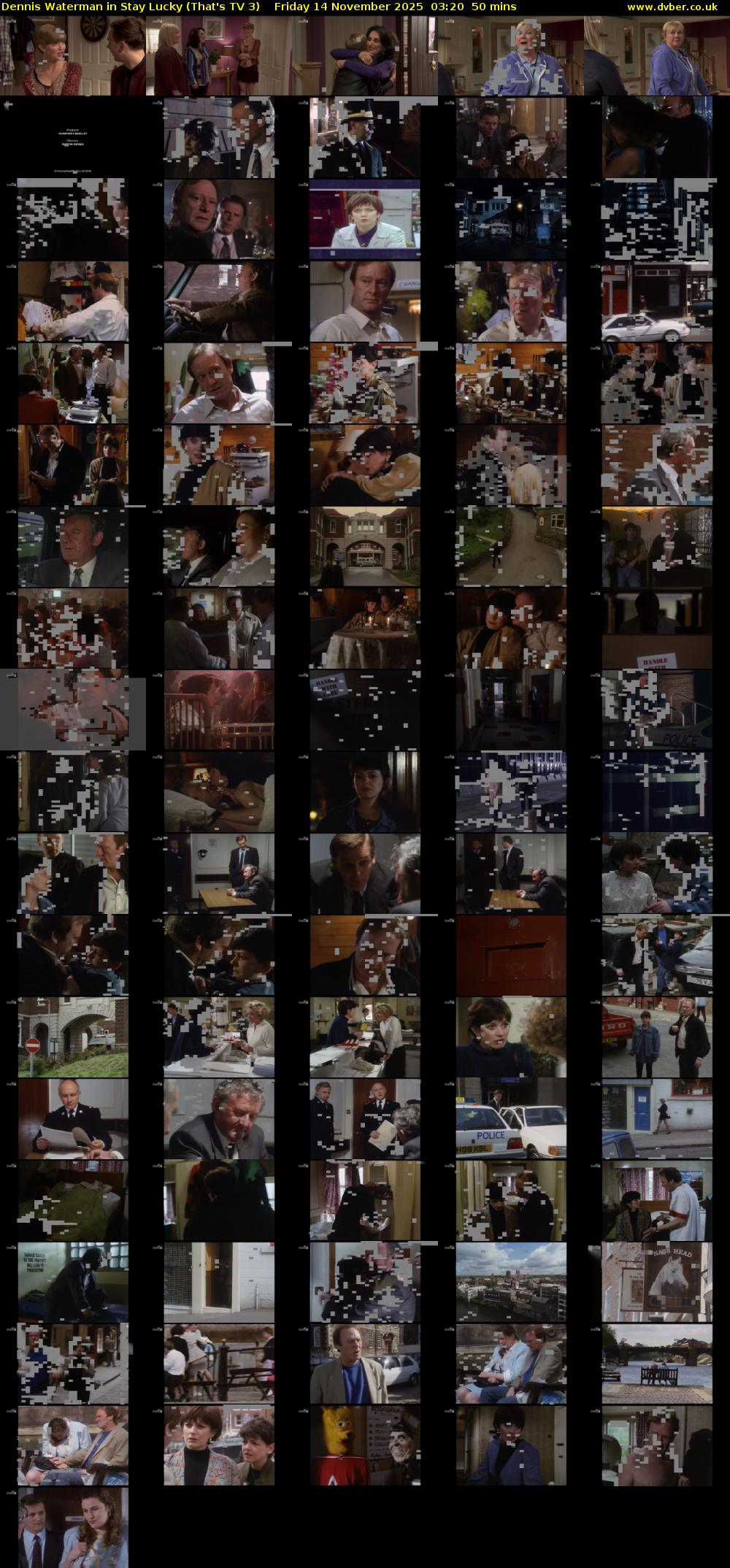 Dennis Waterman in Stay Lucky (That's TV 3) Friday 14 November 2025 03:20 - 04:10