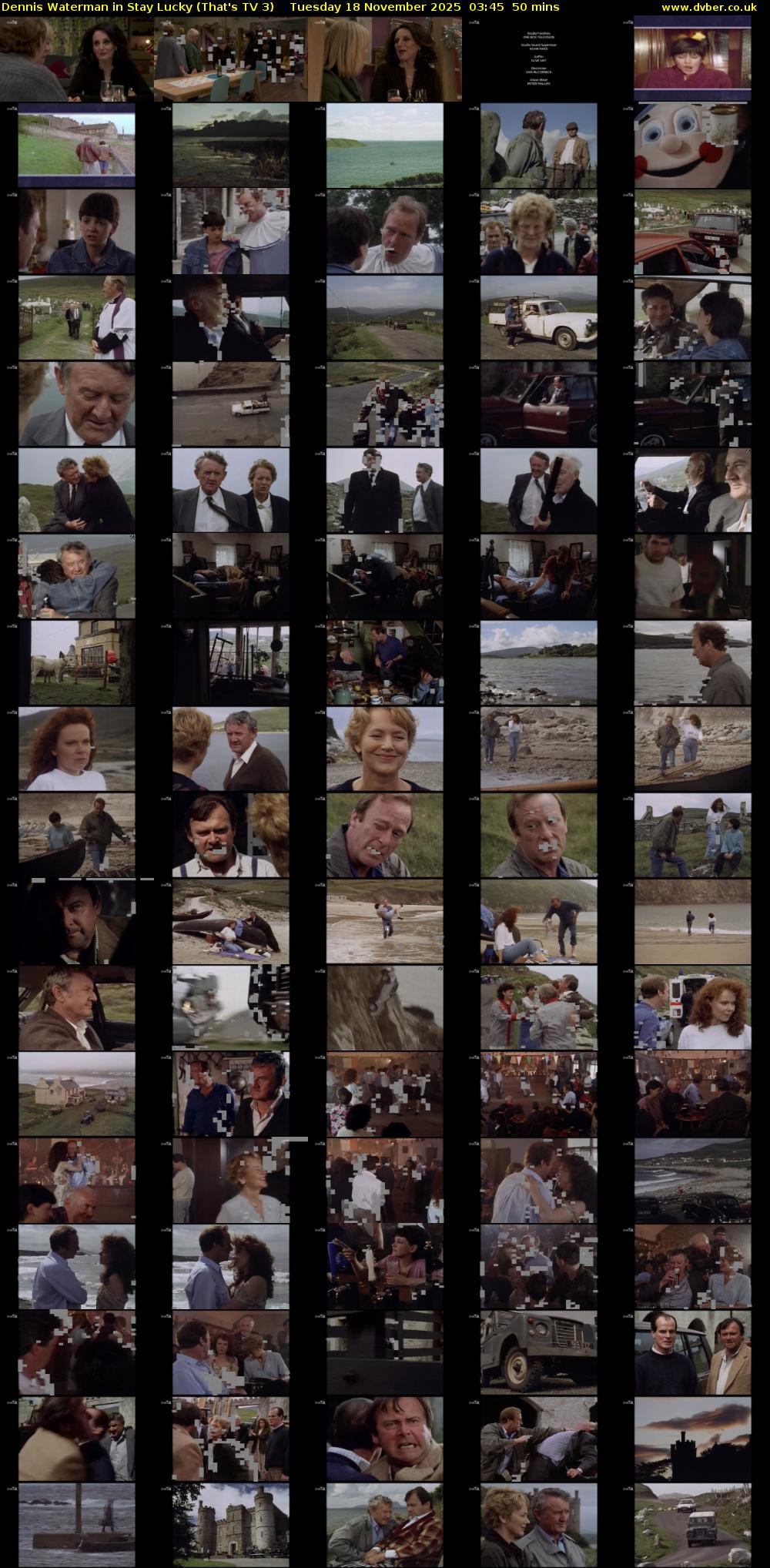 Dennis Waterman in Stay Lucky (That's TV 3) Tuesday 18 November 2025 03:45 - 04:35
