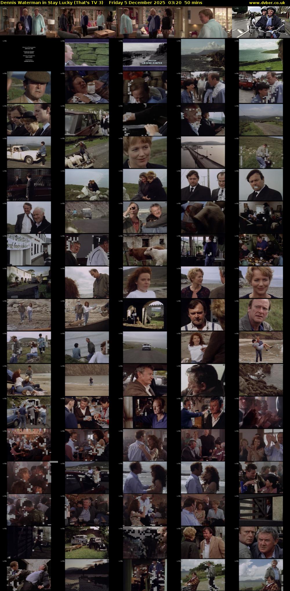 Dennis Waterman in Stay Lucky (That's TV 3) Friday 5 December 2025 03:20 - 04:10