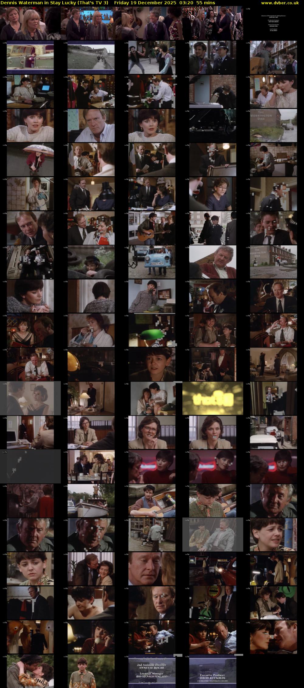 Dennis Waterman in Stay Lucky (That's TV 3) Friday 19 December 2025 03:20 - 04:15