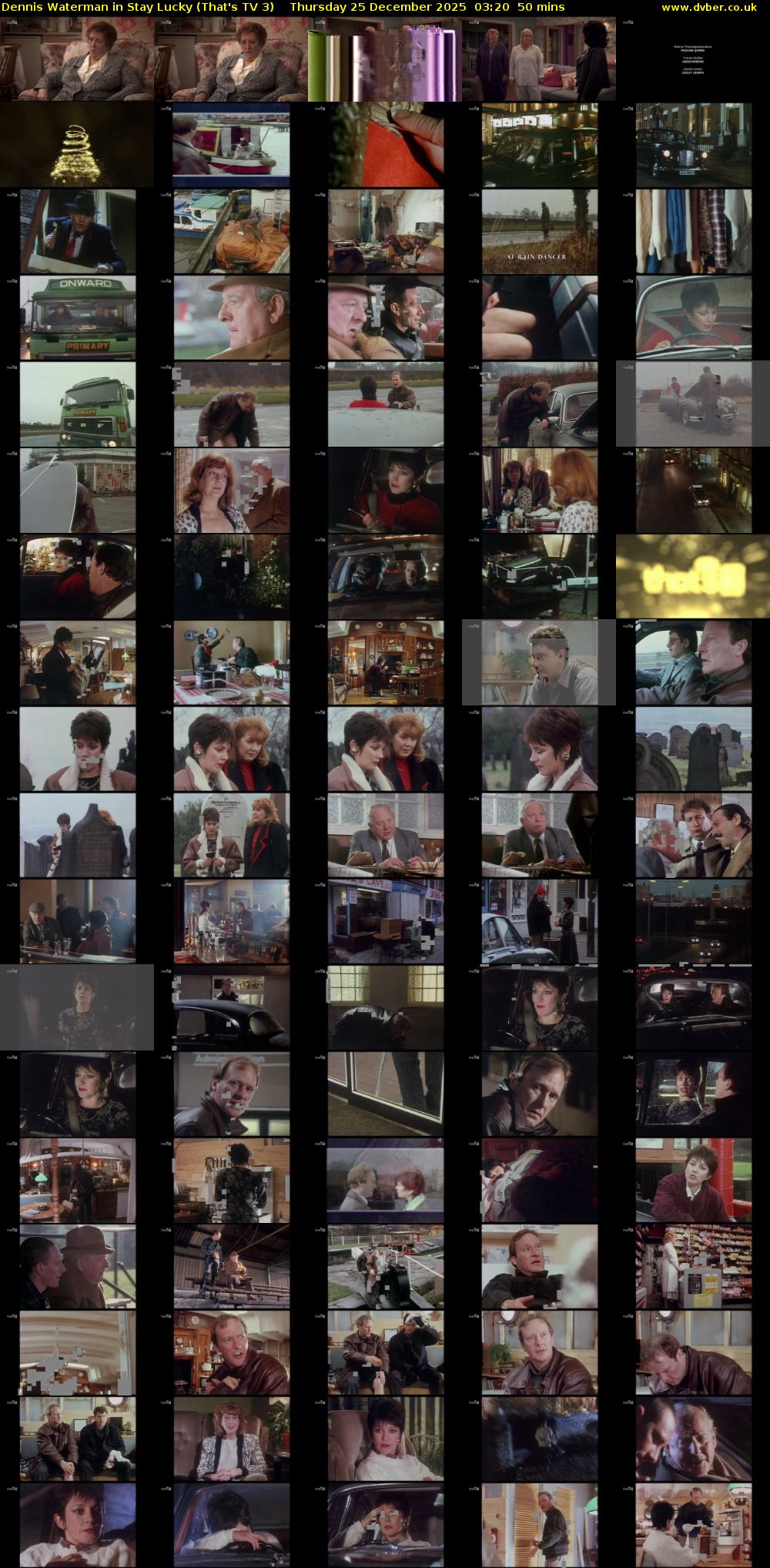 Dennis Waterman in Stay Lucky (That's TV 3) Thursday 25 December 2025 03:20 - 04:10