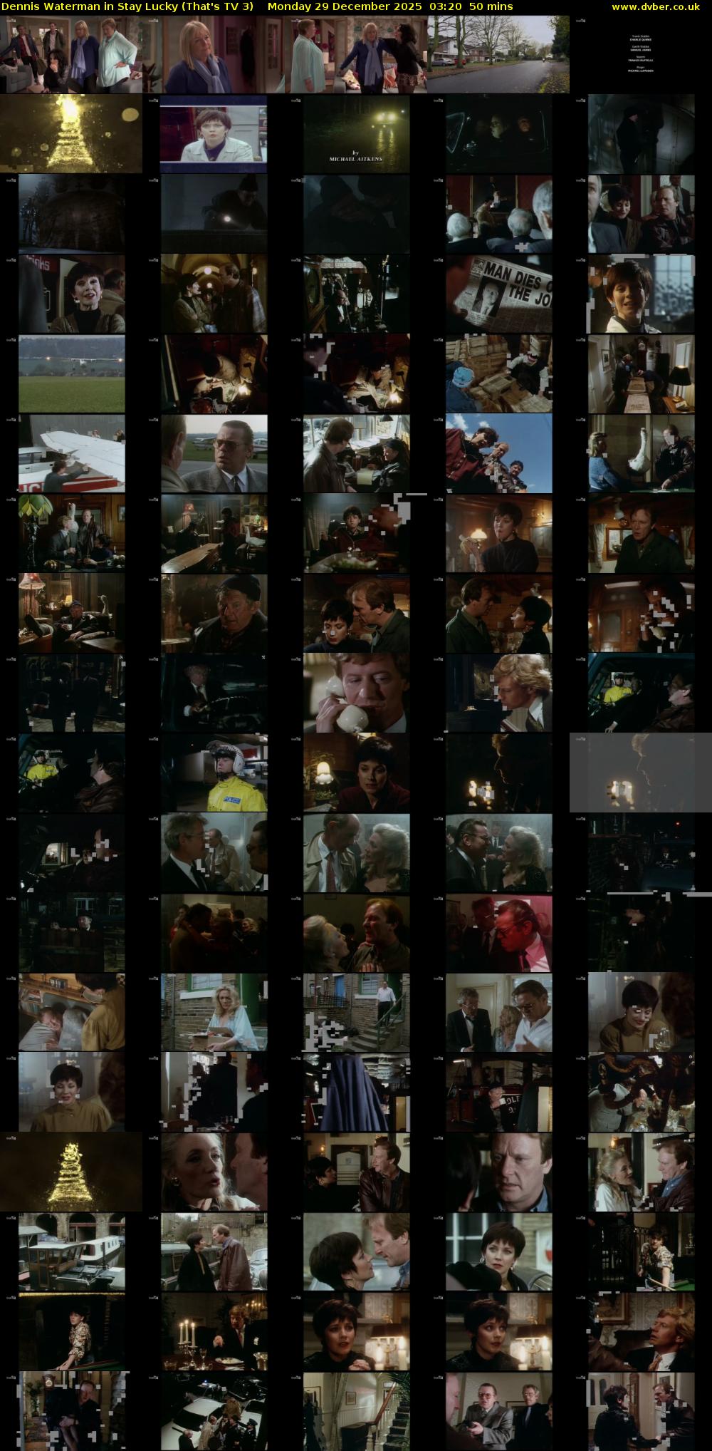 Dennis Waterman in Stay Lucky (That's TV 3) Monday 29 December 2025 03:20 - 04:10