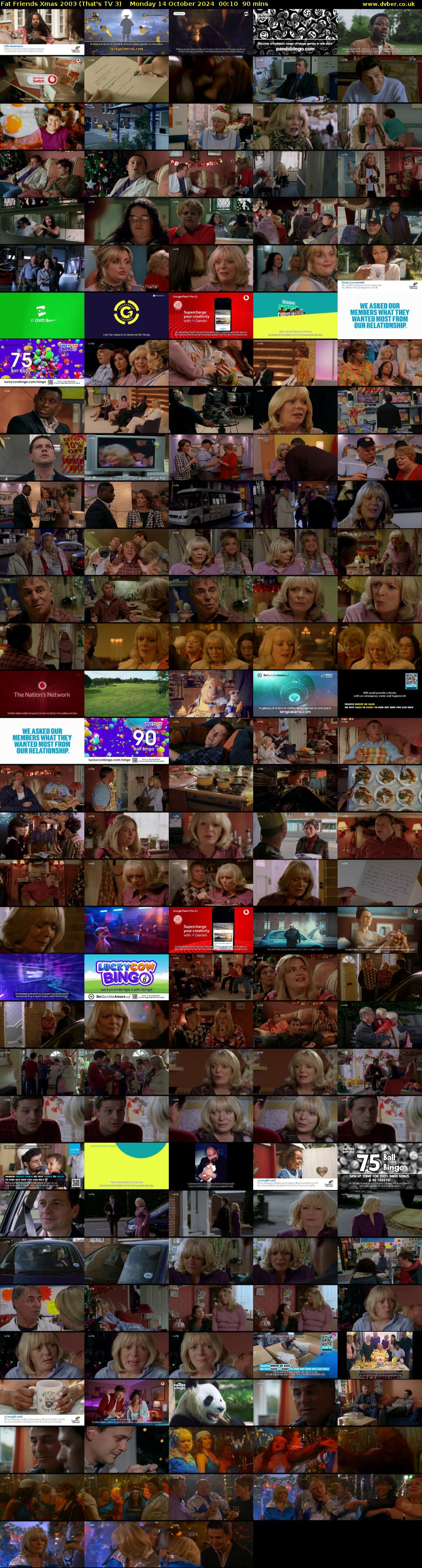 Fat Friends Xmas 2003 (That's TV 3) Monday 14 October 2024 00:10 - 01:40