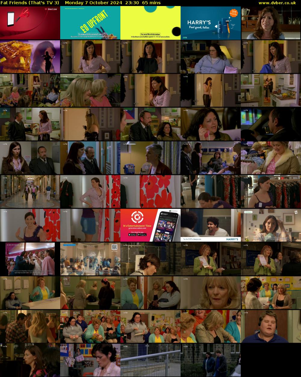 Fat Friends (That's TV 3) Monday 7 October 2024 23:30 - 00:35
