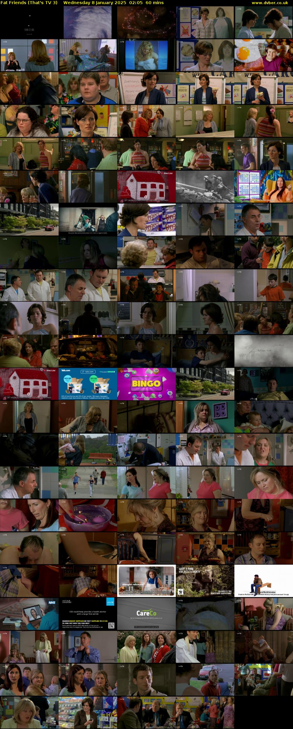 Fat Friends (That's TV 3) Wednesday 8 January 2025 02:05 - 03:05