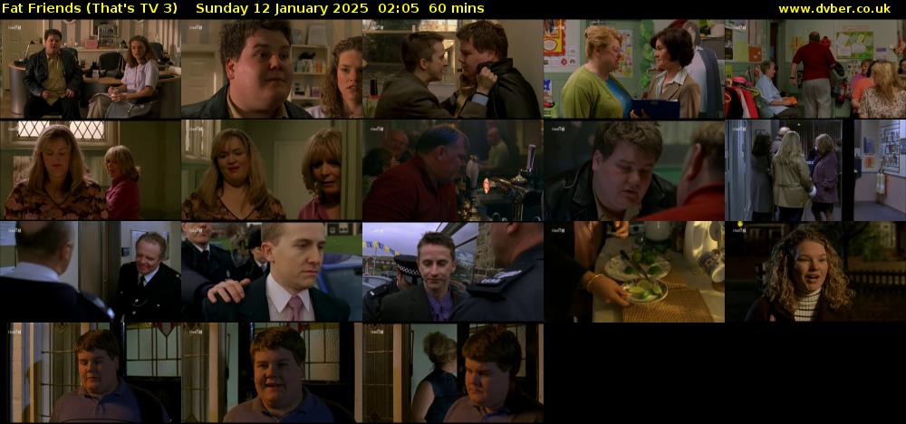 Fat Friends (That's TV 3) Sunday 12 January 2025 02:05 - 03:05