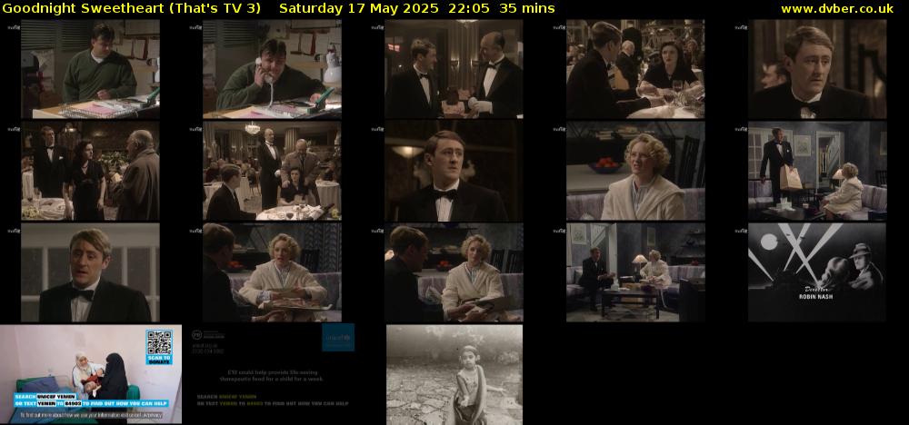 Goodnight Sweetheart (That's TV 3) Saturday 17 May 2025 22:05 - 22:40