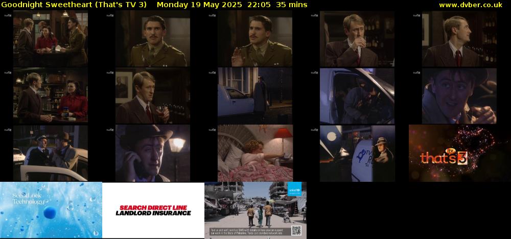 Goodnight Sweetheart (That's TV 3) Monday 19 May 2025 22:05 - 22:40