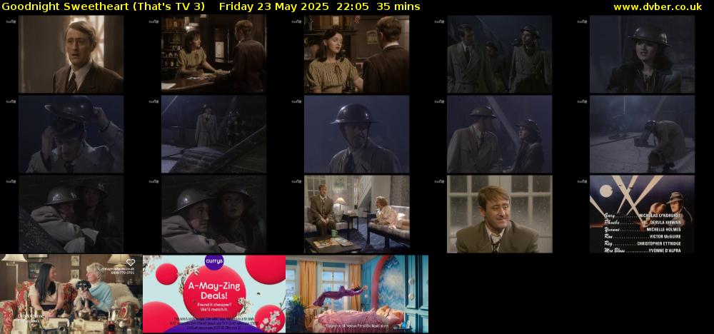 Goodnight Sweetheart (That's TV 3) Friday 23 May 2025 22:05 - 22:40