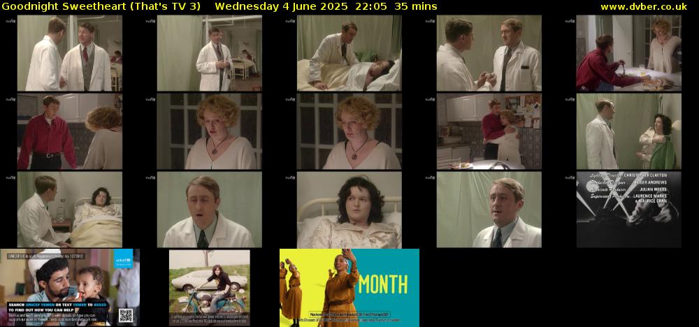 Goodnight Sweetheart (That's TV 3) Wednesday 4 June 2025 22:05 - 22:40