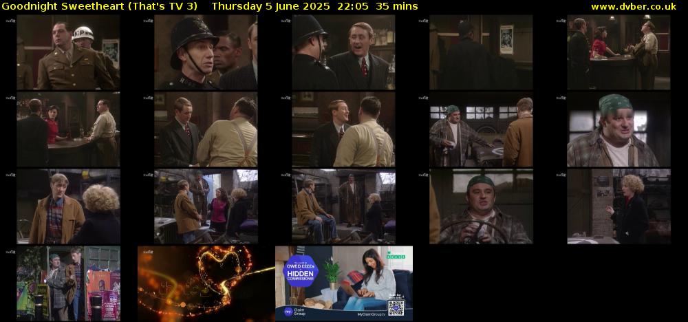 Goodnight Sweetheart (That's TV 3) Thursday 5 June 2025 22:05 - 22:40
