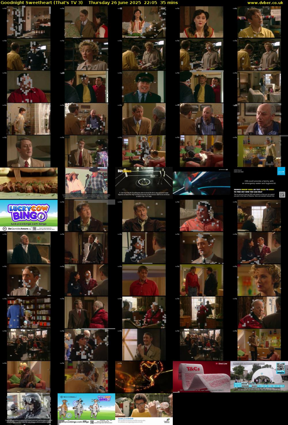 Goodnight Sweetheart (That's TV 3) Thursday 26 June 2025 22:05 - 22:40