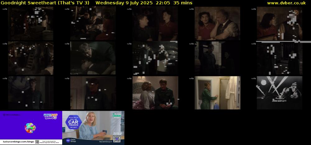 Goodnight Sweetheart (That's TV 3) Wednesday 9 July 2025 22:05 - 22:40