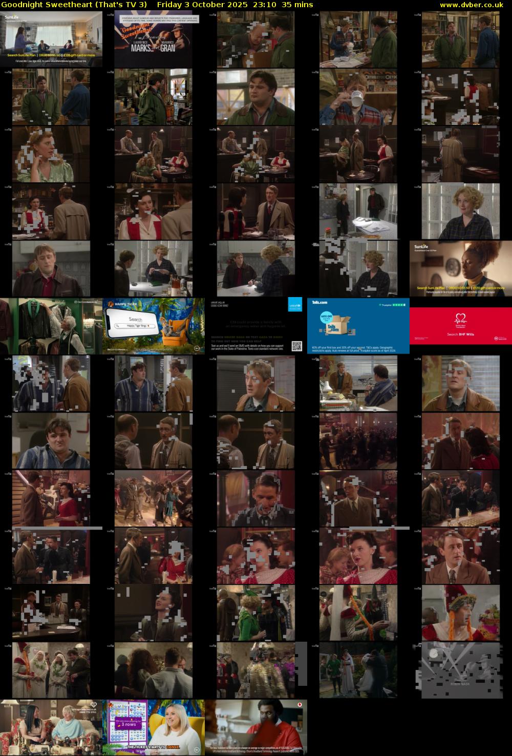 Goodnight Sweetheart (That's TV 3) Friday 3 October 2025 23:10 - 23:45