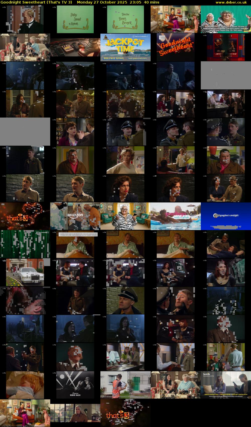 Goodnight Sweetheart (That's TV 3) Monday 27 October 2025 23:05 - 23:45